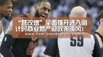 “营改增”全面推开进入倒计时商业地产迎政策暖风:熊猫体育app(图1) 熊猫入口
